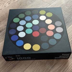 Colorful Dots 1000 Piece Puzzle